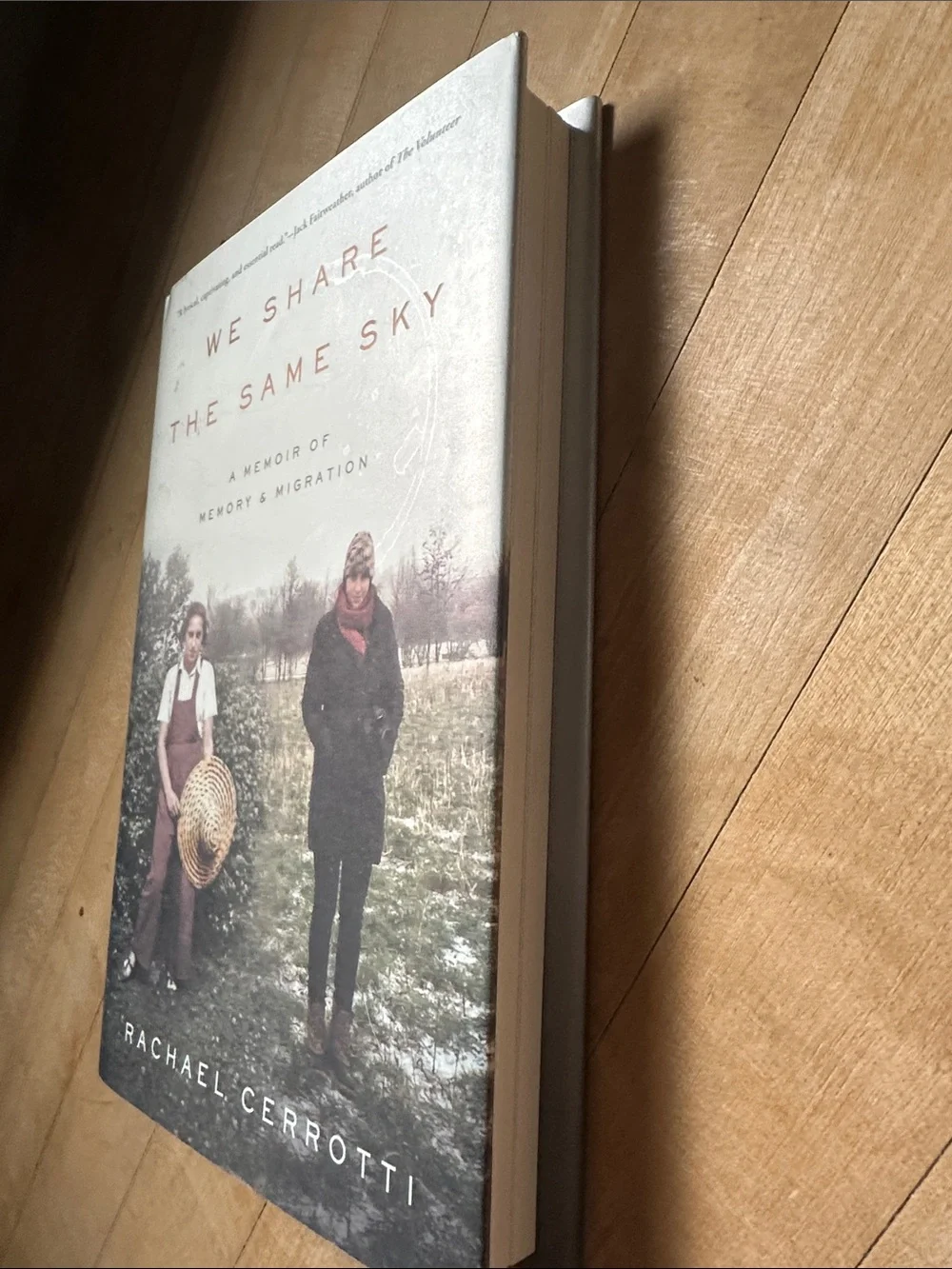 We Share The Same Sky - Hardcover Memoir (Gray Cover)